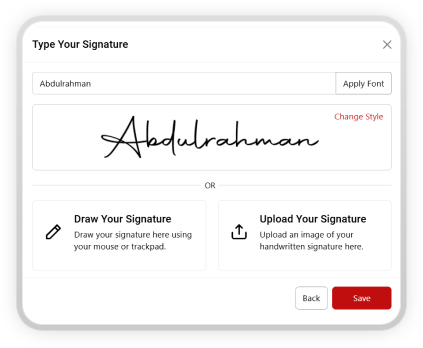 Signing Workflow